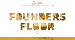 Desktop Screenshot of foundersfloor.com